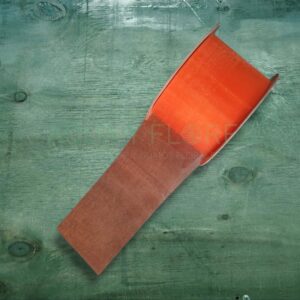 Cinta Organza Naranja 7 cm x 100 mts