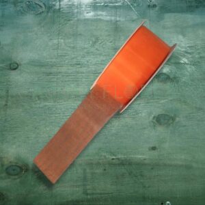 CINTA ORGANZA MEDIANA NARANJA 4,5 cm x 100 m