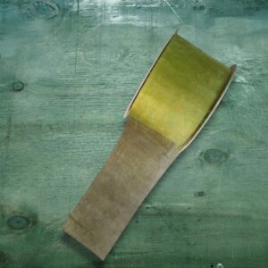 Cinta Organza Verde Musgo 7 cm x 100 mts