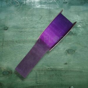 Cinta Organza Morada 4.5 cm x 100 mts