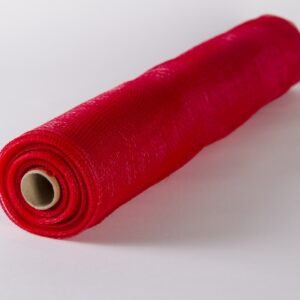Malla Lisa Roja Rollo 50cmx4.5mts.