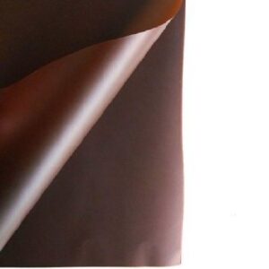 Papel Celofán Satinado/Mate Marrón 25 Pliegos 70 cms. x 1 mt.