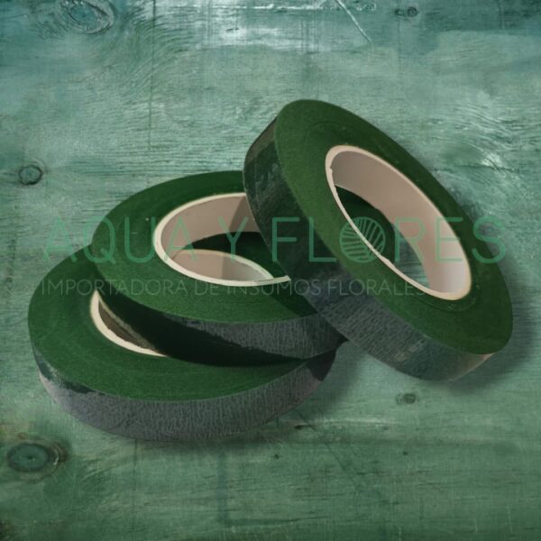 Cinta Floral Tape Verde 1.2 Cms. x 27.4 mts.