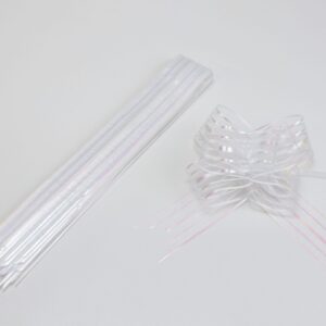 Moño Mágico 5x77cm Blanco 10 Uds