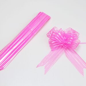 Moño Mágico 5x77cm Rosado 10 Uds