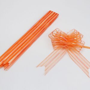 Moño Mágico 5x77cm Naranja 10 Uds