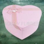Caja Corazón Rosado Pálido (Cinta Líneas) 3 en 1
