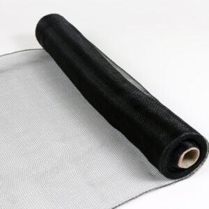 Malla Lisa Negra Rollo 50cmx4.5mts.
