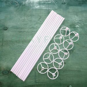 Set Varilla Porta Globo