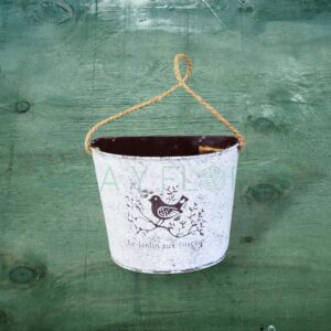 Balde Metálico "Pajarito" Mural