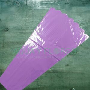 Manga 6 Rosas Fondo Morado 49,5x27x10,2cm 50 Unidades