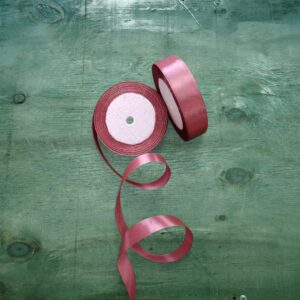 Cinta Satín Palo de Rosa 2 cm x 22.8m