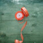 Cinta Satín Naranja 2 cm x 22.8 m