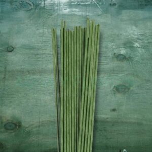 Alambre Floral Forrado Verde 0.7mm x 60cm 10 unids