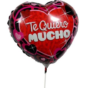 Globo Te Quiero 50 Unid. 45 Cms. Sin Varilla
