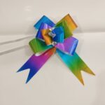 Moño Mágico Arcoiris 5X77 cms 10 unid.