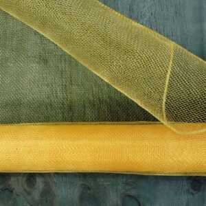 Malla Lisa Amarillo Oro Rollo 50cmx4.5mts.