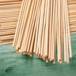 Palo Bambú/Brocheta 40 Cms. x 4 mm. Pqte. 48 Unid