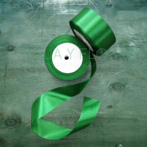 Cinta Satín 4cm. x 22.8mts. Verde