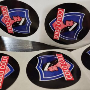 Adhesivo-Stickers Equipo de Fútbol Colo-Colo 100 Unid.