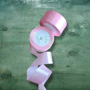 Cinta Satín  4cm x 22.8mts Rosado Pálido
