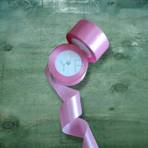 Cinta Satín 4cm. x 22.8mts. Rosada