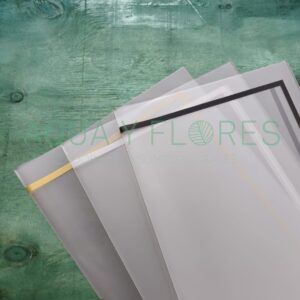 Papel Coreano Ahumado Translúcido Con Marco 20 pliegos 57×56 cm