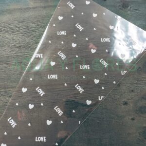 Manga 6 Rosas Love Blanca 54x30x10cm 50 Unidades SPA056