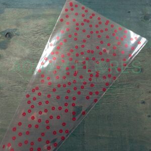 Manga 6 Rosas Flores Rojas 54x30x10cm 50 Unid. SPA050