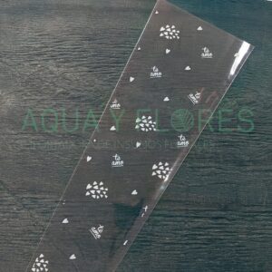 Manga Uniflor Corazones Te Amo Blanca 59x13x4cm 50 Unidades SPA053