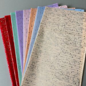 Papel Coreano Ahumado Estrellitas 20 pliegos 57×56 cm.