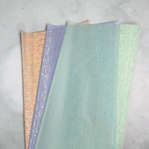 Papel Coreano Ahumado Estrellitas 20 pliegos 57×56 cm.
