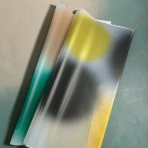 Papel Coreano Manchas de Colores 20 Pliegos 57×56cm