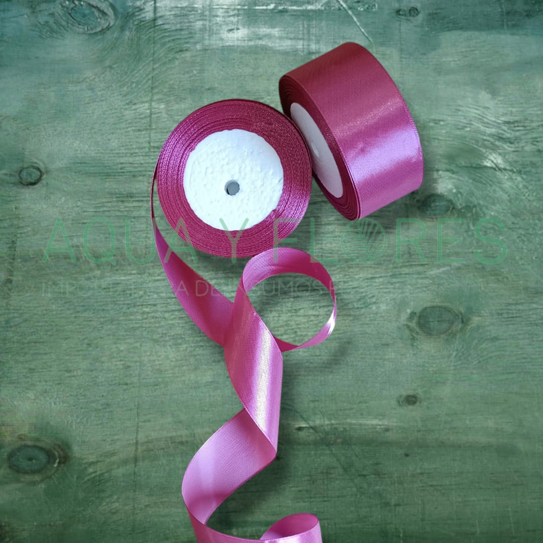 Cinta Satín 4cm x 22.8mts Rose Wood