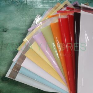 Papel Coreano Franja Transparente 20 Unid. 57×56cm