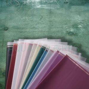 Papel Coreano Borde Ahumado 20 pliegos 57×56 cm.