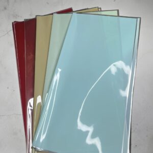 Papel Coreano Borde Plateado 20 pliegos 57×56 cm.