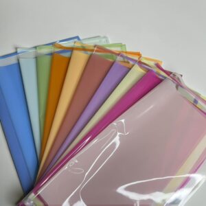 Papel Coreano Franja Transparente 20 Unid. 57×56cm