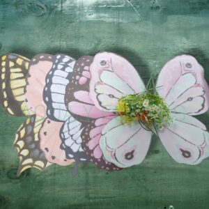 Alas de Mariposa de Papel (10 Alas Grandes 10 Alas Chicas)