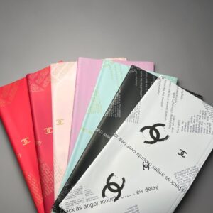 Papel Coreano Sólido Diseño Lujo Con Texto 20 pliegos 57x56cm