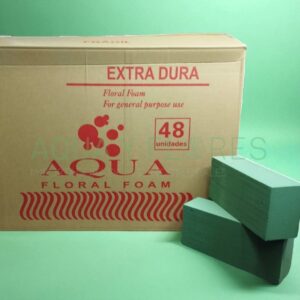 Espuma Floral Aqua caja 48 unidades