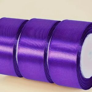 Cinta Satín 4 Cms. x 22.8 Mts. Morada