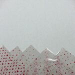 Papel Celofán Transparente Diseños Rojos 10 pliegos surt. 110x70cms