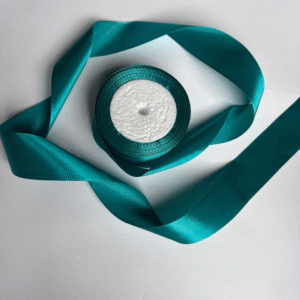 Cinta Satín 4cm x 22.8mts Turquesa