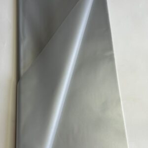 Papel Coreano Liso Semitranslúcido Plata 20 Pliegos