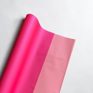 Papel Coreano Sólido Bicolor Fucsia/Rosado 56x56cm 20 Pliegos