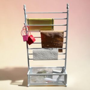 Exhibidor Papeles Multifuncional Grande Blanco 90x35x180cm