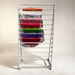 Exhibidor de Papeles y/o Mallas Grande 90x165cms.