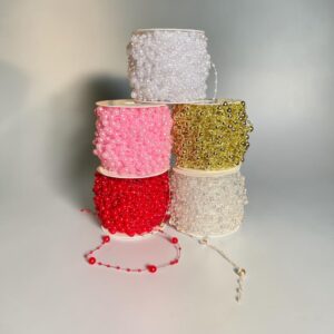 Hilo Perlas Colores Rollo 60 Mts.