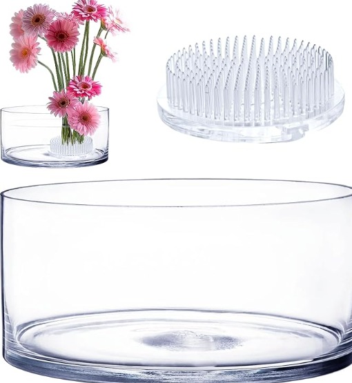 Kenzan (Ikebana) Soporte Ramo Transp. Ventosa 7cm. - Imagen 2